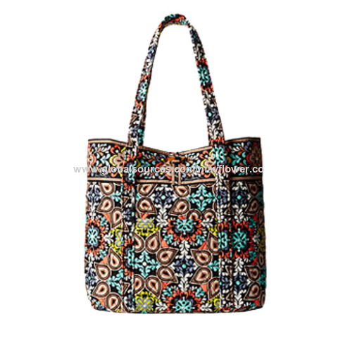 China Beach Bag, Made of Quilted Cotton Fabric with Printed Pattern ...