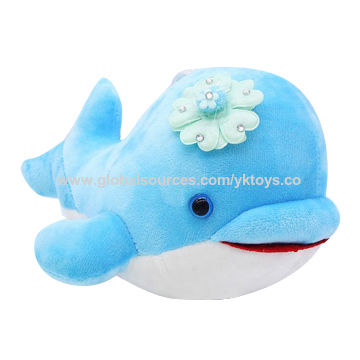 blue dolphin plush