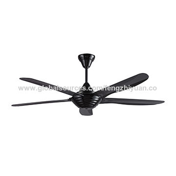 China 56 Black Pearl Color Modern Ceiling Fan From
