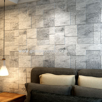 70x70cm 3D Brick Panel Wall Sticker PE Foam Self Adhesive Mural Home Decor US 