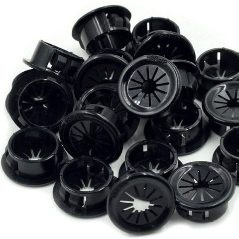 China Black snap Bushing Cable Mounting Accessories cable management ...