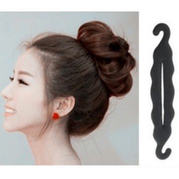 Magic Sponge Hair Disk With Double Hook Hair Bun Maker With