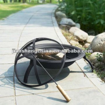 Fire Pit Steel Bowl 22 Folding Outdoor Steel Fire Pit