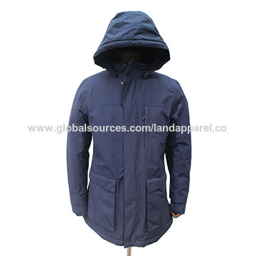 hooded business jacket