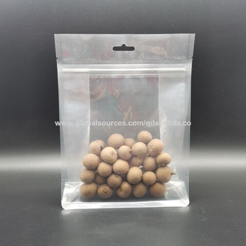 plastic zip pouch bag