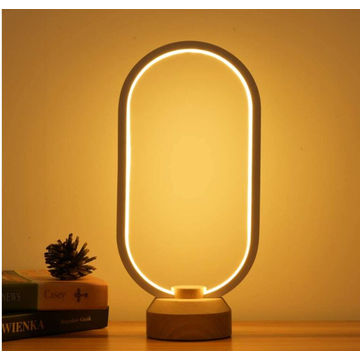 China Led Wood Desk Lamp Bedroom Bedside Night Light Dimmable Led Lighting Creative Home Decor On Global Sources Led Lamp Plastics Led Table Lamp Led Warm White Lamp