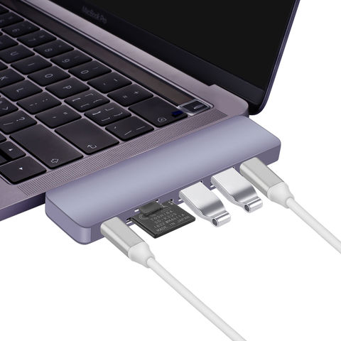 China 7 In 1 Hub Macbook Pro, 7 Port Macbook Hub, Usb C Hub For Macbook ...