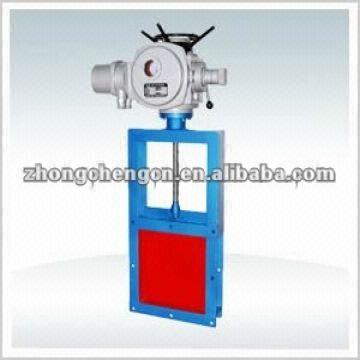 Welded Sluice Gate Valve For Slurry Coal Flanged Square