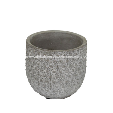 China Citronella Candle In Cement Pot Dia10 4 H9 7cm On Global Sources