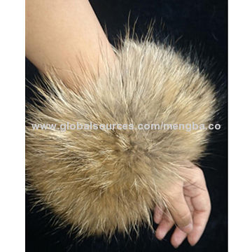 detachable fur cuffs