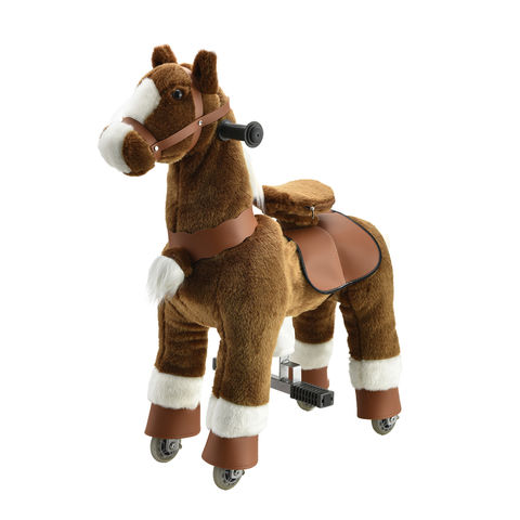 China Popular unicorn adult ride on toys Mechanical Walking Horses Ride