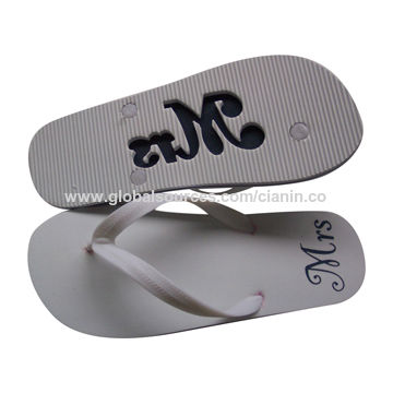 engraved flip flops