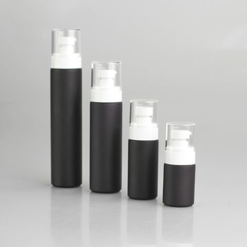 Download China Matte Black Cylinder Refill Cosmetics Bottle With Cream Pump 200ml 500ml On Global Sources Cylinder Bottle Empty Refill Bottle Cream Pump