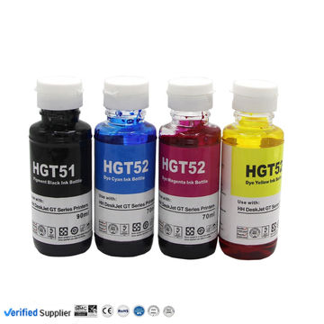 China GT 51 52 tinta a base de agua del DGT del repuesto de la botella del  bulto compatible superior del color de GT51 GT52 para HP Deskjet GT  encendido Global Sources,tinta,tinta