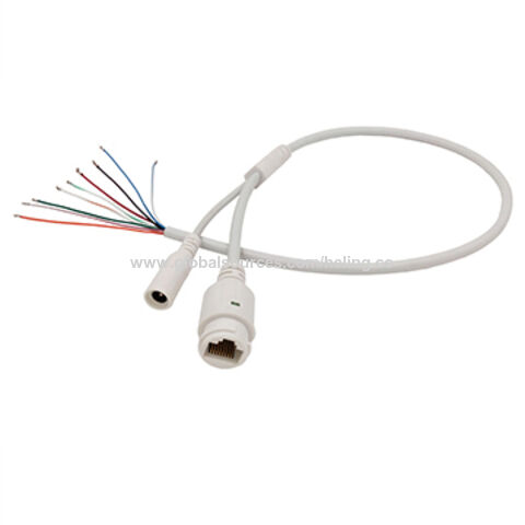 security camera with rj45 connector