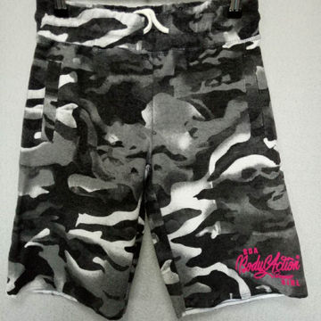 womens grey jogger shorts