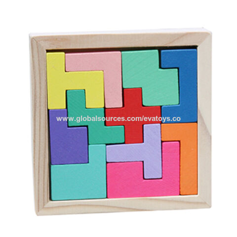 wood tetris puzzle