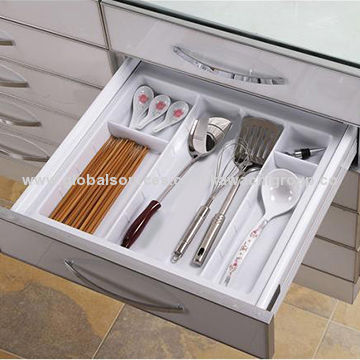 Kawachi White Plastic Cutlery Tray Chopsticks Storage Global Sources