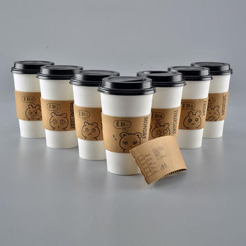 Download China Kraft Coffee Cup Sleeve Design Disposable Paper Cup With Lid And Sleeve On Global Sources Kraft Coffee Cup Sleeve Ice Cream Cup Ice Cream Packaging