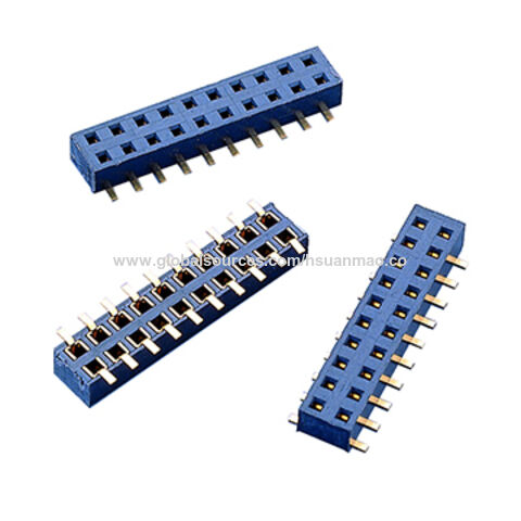 Taiwan 2.0mm Female Header, SMT Type H-2.7mm Upper Contact Single/Dual ...