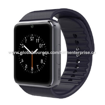 China Smart Watch de GT08 Bluetooth con la cámara y la ranura de SIM para  el iPhone y Android Smartphone, 1.54” pantallas encendido Global Sources,Smart  Watch GT08,androide elegante del reloj del bluetooth,smartphone