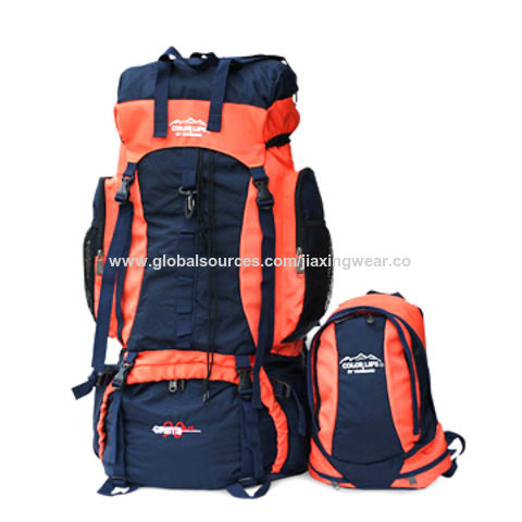 hiking backpack with removable daypack