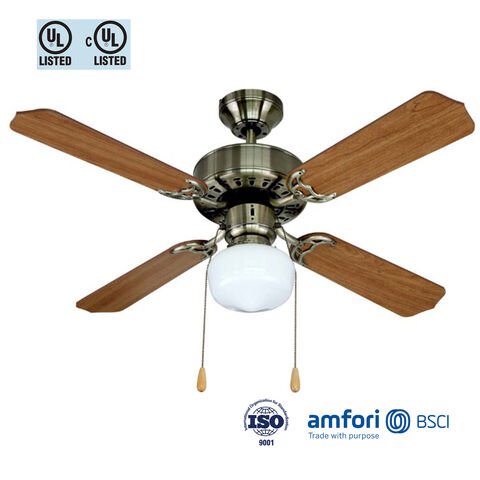 China Decorative Home Ceiling Fan Antique Design With Winter