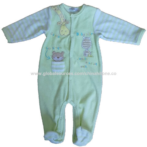 polyester baby romper