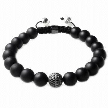 Nialaya Bracelet With 10mm Black Onyx Natural Stones Global Sources Bracelet China