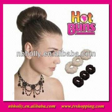 Item No Tv866 034 Name Magic Snap Hair Donut Hot Buns As Seen On