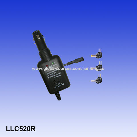 China Regulated DC/DC Car Converter (500mA) with Switchable Voltage on