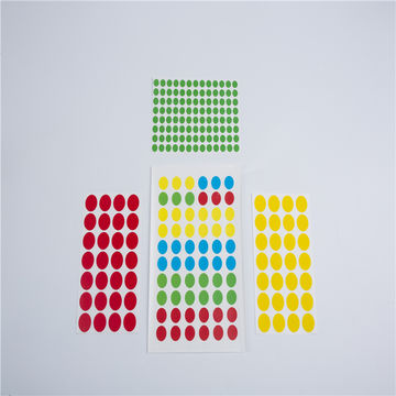 round color coding labels