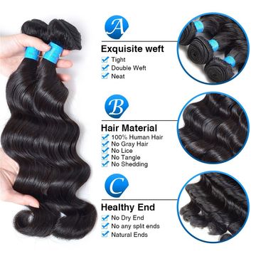 China Human Hair Weaves Brazilian Human Hair Extension From