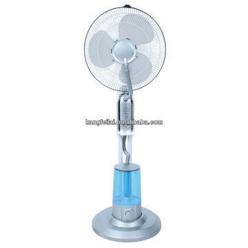 electric fan with water spray