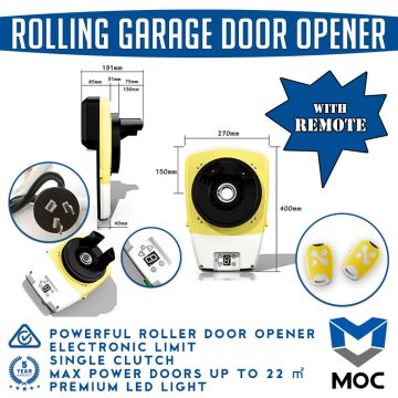 Remote Control Automatic Garage Roller Door Opener With C