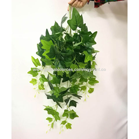 China Nearly Natural Artificiail Evergreen Sweetpotato Leaves