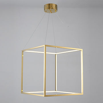 square glass pendant light