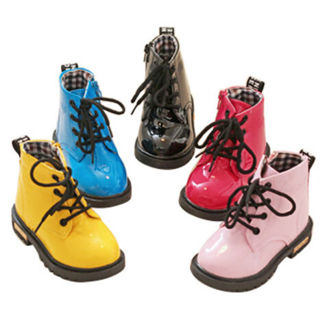 China 2019 botas planas de cuero impermeables al aire libre de alta calidad al  por mayor del tobillo de Martin para el niño encendido Global Sources,Bota,Los  zapatos de los niños,Botas impermeables