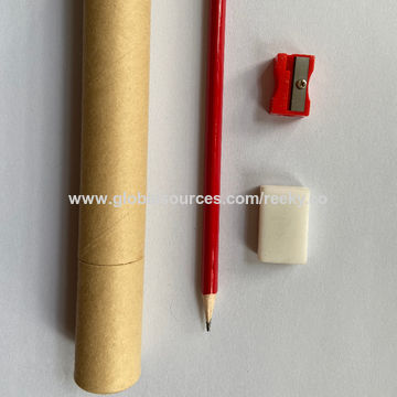 China HOT Sale Promotional pencil set HB pencil in paper tube with ...