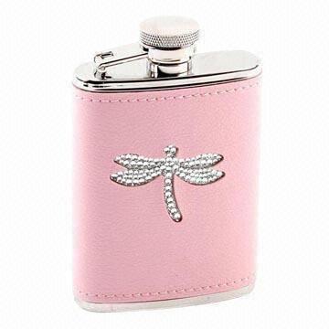 ladies hip flask gift set