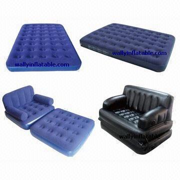 flocked air bed