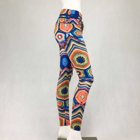 China La yoga vendedora caliente de los deportes de la impresión jadea la  yoga colorida Legging del entrenamiento encendido Global Sources,Pantalones  de la yoga del arrugado,Pantalones de elevación de la cadera,La yoga