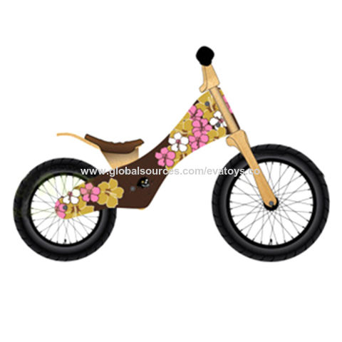 wooden bike toy