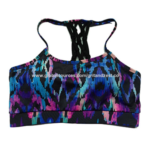 fancy back sports bras