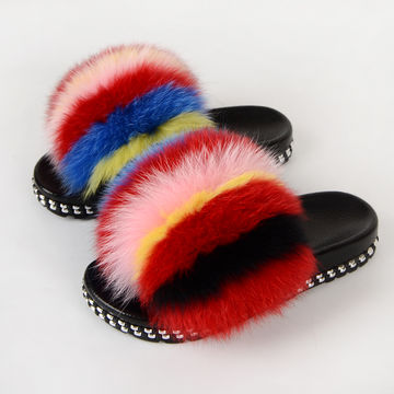 fluffy colorful slides
