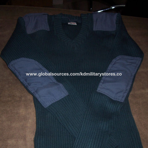 mens army sweater