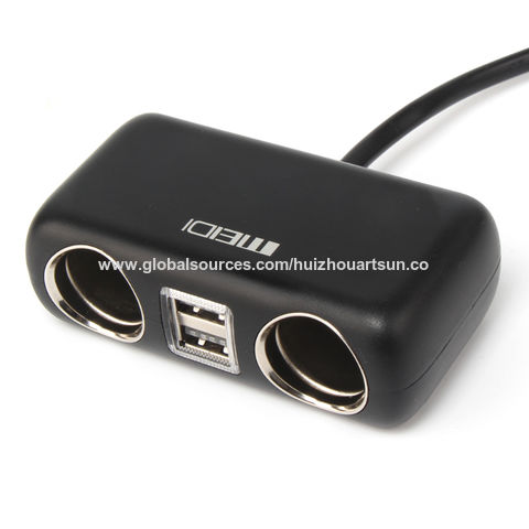 dual port cigarette lighter adapter