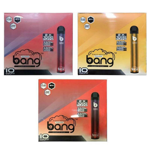 China New arrival 2000 puffs electronic cigarettes BANG Promax Switch ...