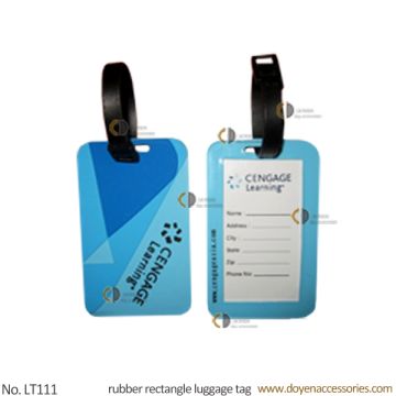 custom pvc luggage tags