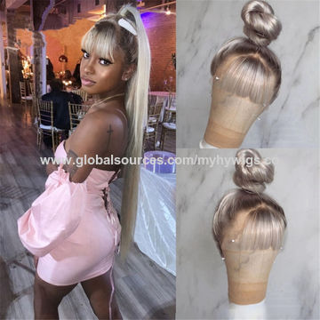 platinum color wigs